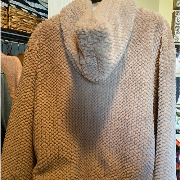 New Pink Martini Francis cozy bomber taupe xl - Picture 4 of 4